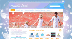 Desktop Screenshot of mutuelle-sante.net